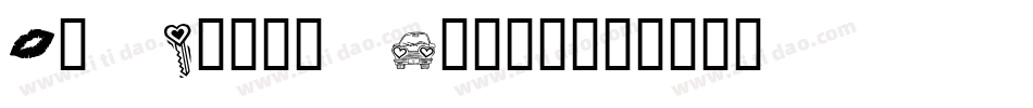 KR Bunny Dings字体转换